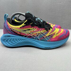 Womens Size 10 ASICS GEL-Cumulus 25 Shoes Aquariam Vibrant Yellow Running